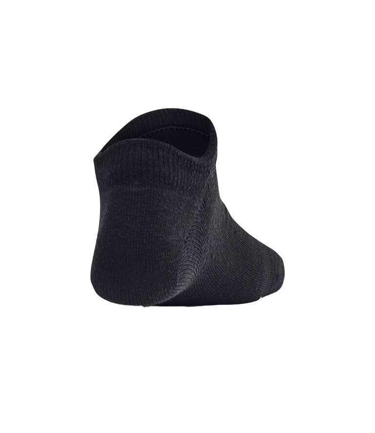 UNDER ARMOUR  Essential 6-Pack No- Show Socks Black / halo Grey