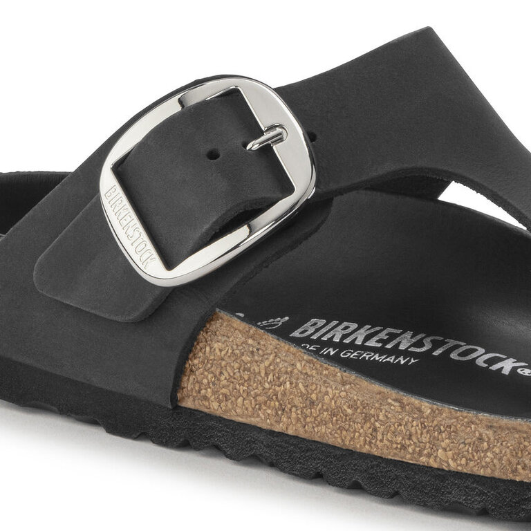 BIRKENSTOCK Gizeh Big Buckle Noir