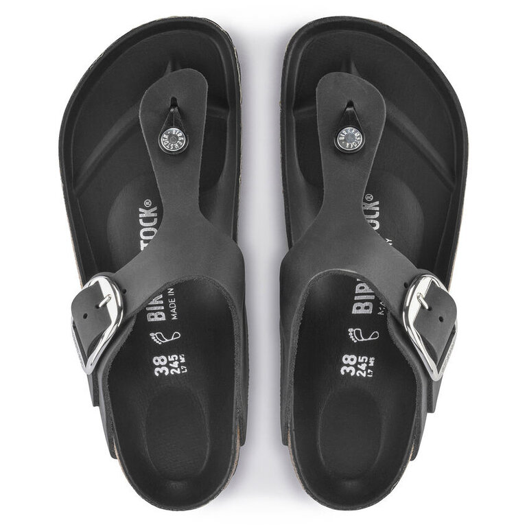 BIRKENSTOCK Gizeh Big Buckle Noir