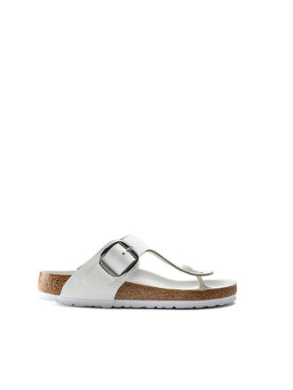 BIRKENSTOCK Gizeh Big Buckle Blanc BIRKENSTOCK Gizeh Big Buckle Blanc
