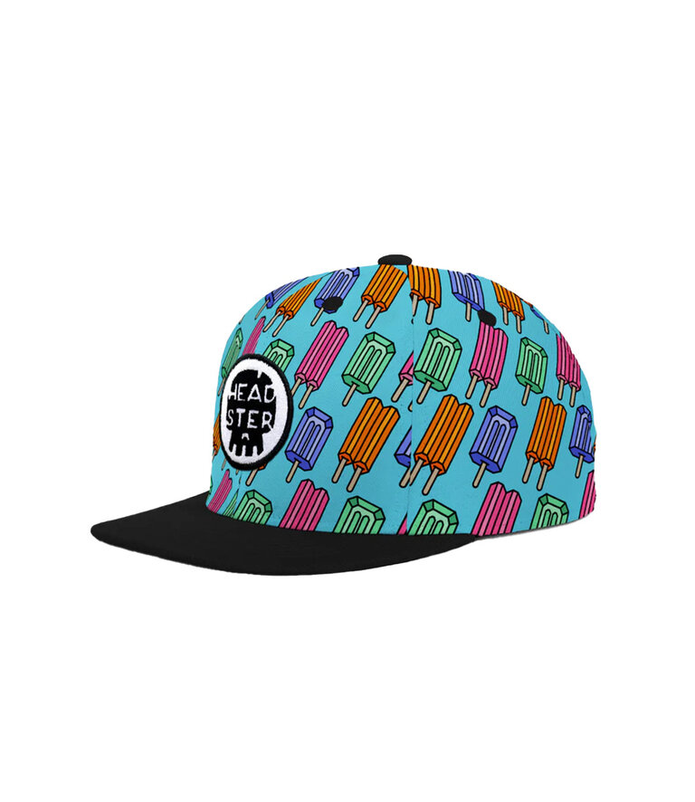 HEADSTER KIDS Pop Neon Snapback Blue