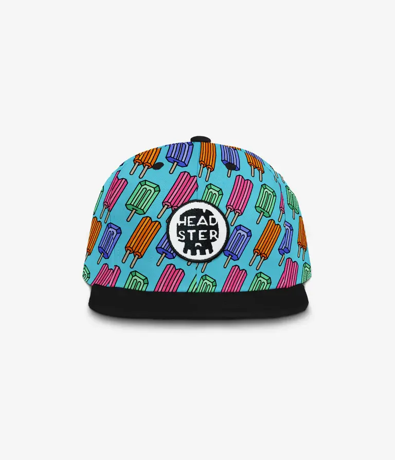 HEADSTER KIDS Pop Neon Snapback Blue