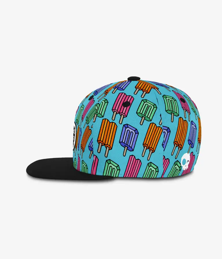 HEADSTER KIDS Pop Neon Snapback Blue
