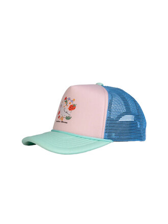 HEADSTER KIDS Goose Berry Trucker Hat Pink Marshmallow HEADSTER KIDS Goose Berry Trucker Hat Pink Marshmallow