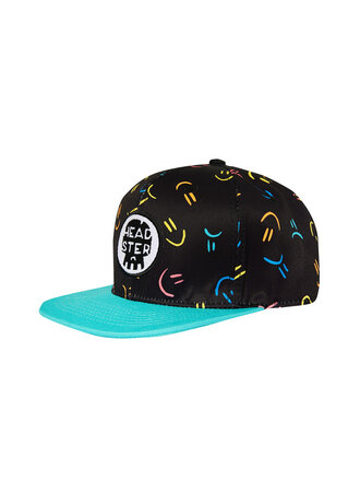 HEADSTER KIDS Casquette Snapback Smile Noir HEADSTER KIDS Casquette Snapback Smile Noir