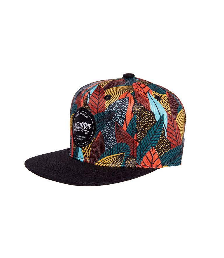 HEADSTER KIDS Casquette Snapback  Fine Foliage Indigo