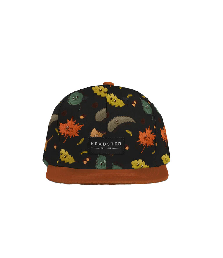 HEADSTER KIDS Casquette Snapbac Fall Flavour Noir