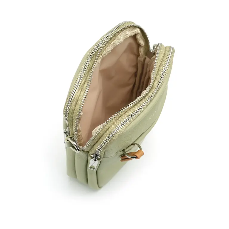 CO-LAB Nicky Crossbody Vert Pâle