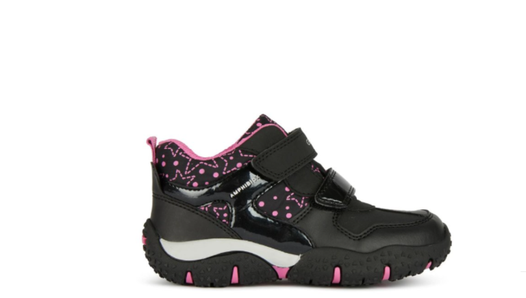 GEOX GEOX J BALTIC G. B ABX J26H1A C0922 BLACK/FUCHSIA