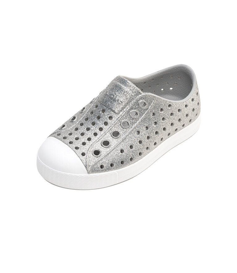 NATIVE Jefferson Platinum Bling / Shell White