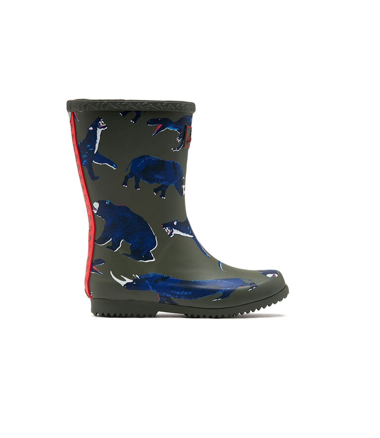 JOULES JNR ROLL UP GREEN ANIMAL