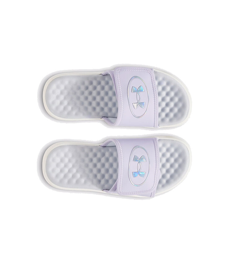 UNDER ARMOUR Ignite Pro 8 Slides Mauve/ Blanc / Iridescent