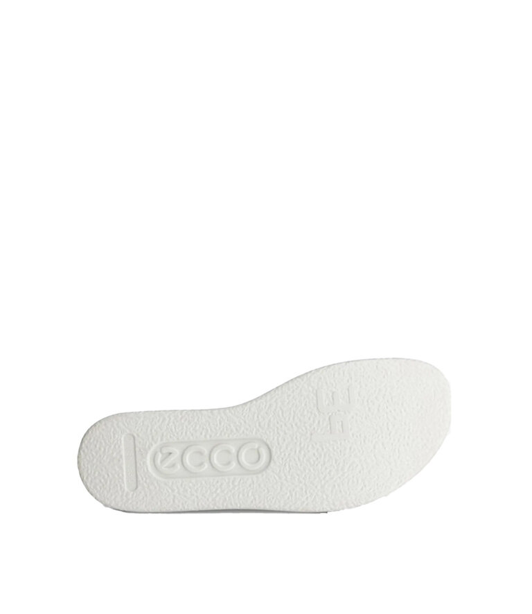 ECCO Flowt Oasis Slide Pure White /Gold