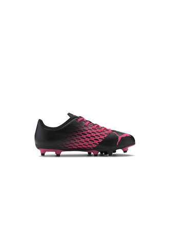 PUMA Spirit 3 Firm Ground Junior Soccer Cleats Black / Purple