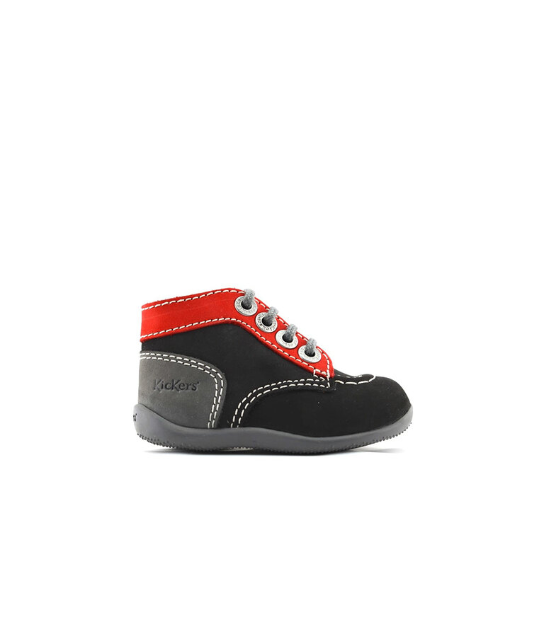KICKERS Bonbon Noir / Rouge