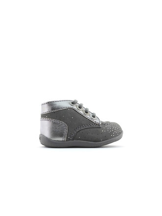 KICKERS BONBON GREY / SILVER