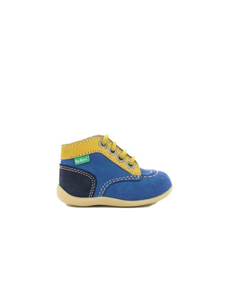 KICKERS Bonbon Bleu / Jaune