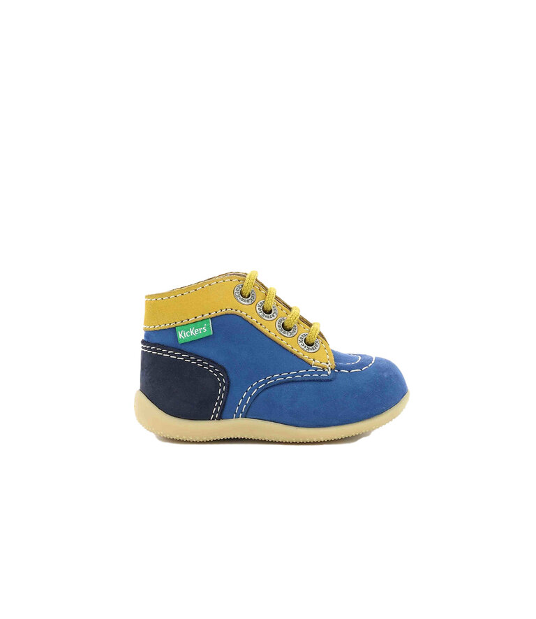 KICKERS Bonbon Bleu / Jaune