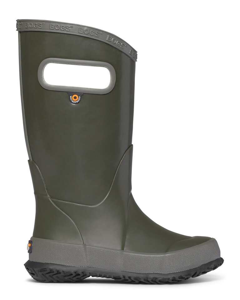 BOGS RAINBOOT SOLID VERT FONCÉ