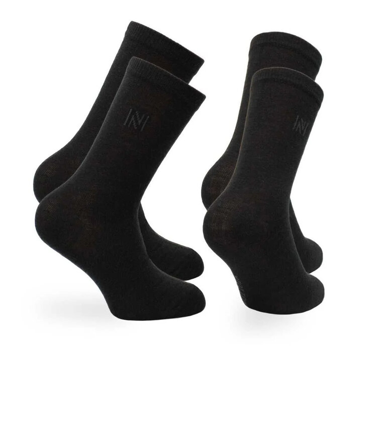 NORFOLK Helsinki Junior Black 2 Pair Pack