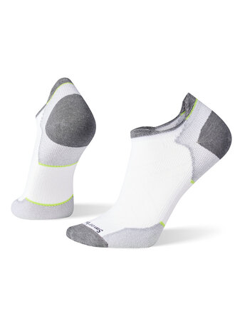 SMARTWOOL Socquette basse de course à pied coussin zéro Blanc