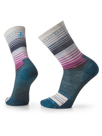 SMARTWOOL Everyday Stitch Stripe Crew Twilight Blue SMARTWOOL Everyday Stitch Stripe Crew Twilight Blue