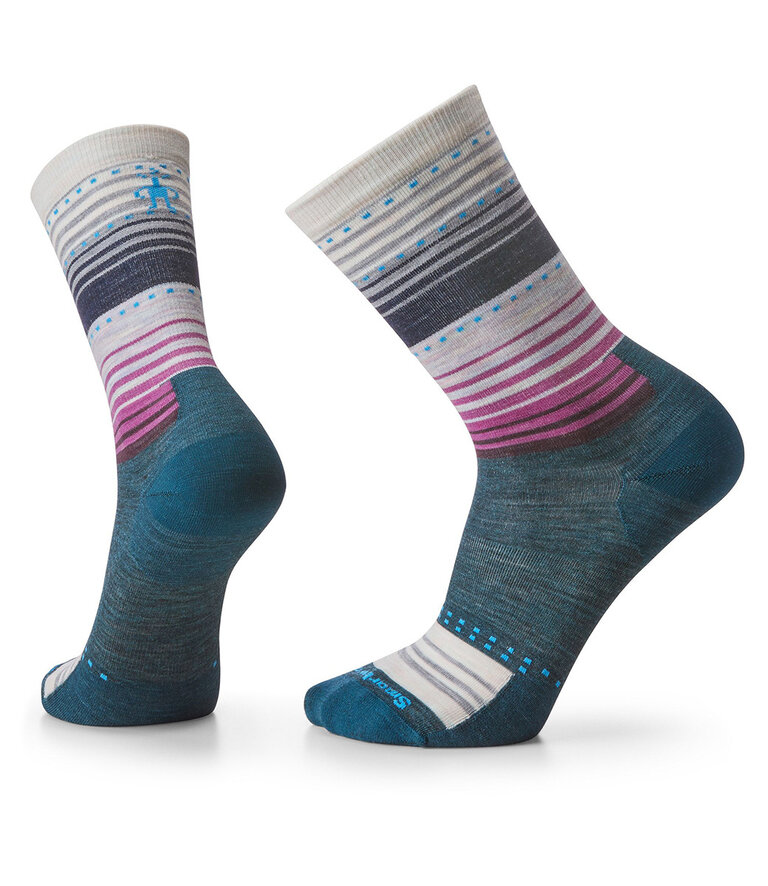 SMARTWOOL Bas rayée de tous les jours Stitch Bleu crépuscule