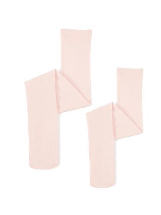 Collants pour filles  05030 Microfibre Paquet de 2 paires Rose