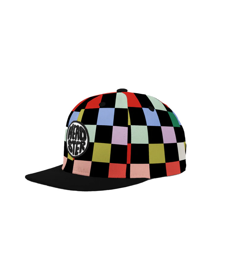 HEADSTER KIDS Casquette Snapback Colorburst  Noir