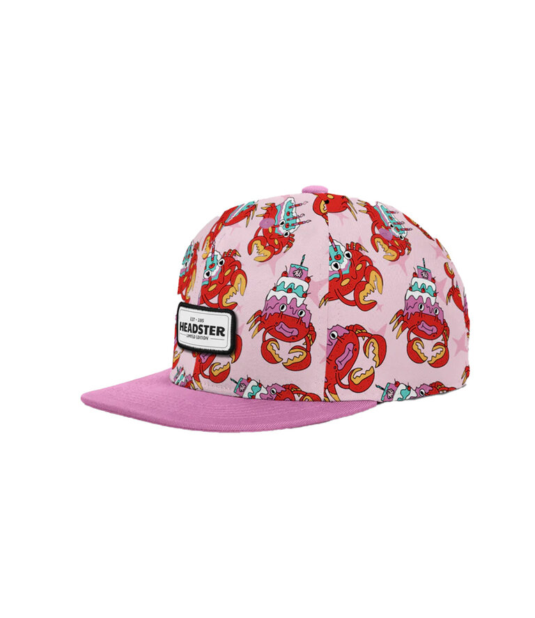 HEADSTER KIDS Casquette  Crabcake Snapback  Guimauve rose