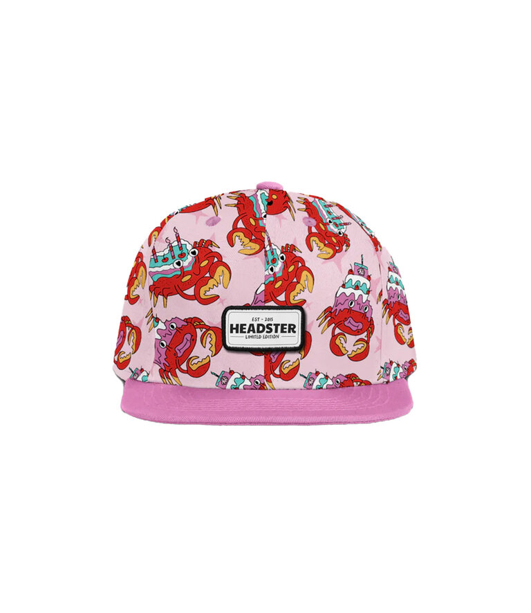 HEADSTER KIDS Casquette  Crabcake Snapback  Guimauve rose