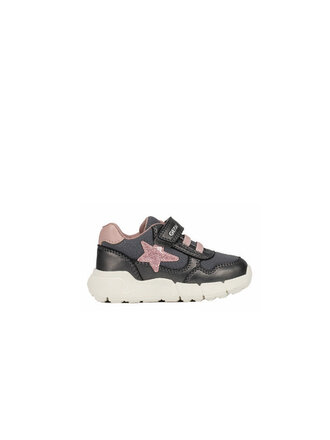 GEOX Flexyper Mini Dark Grey / Light Rose GEOX Flexyper Mini Dark Grey / Light Rose
