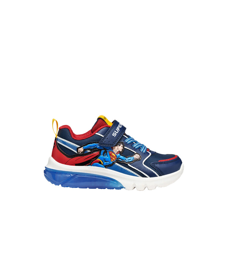 GEOX Ciberdron junior Superman Bleu /Rouge