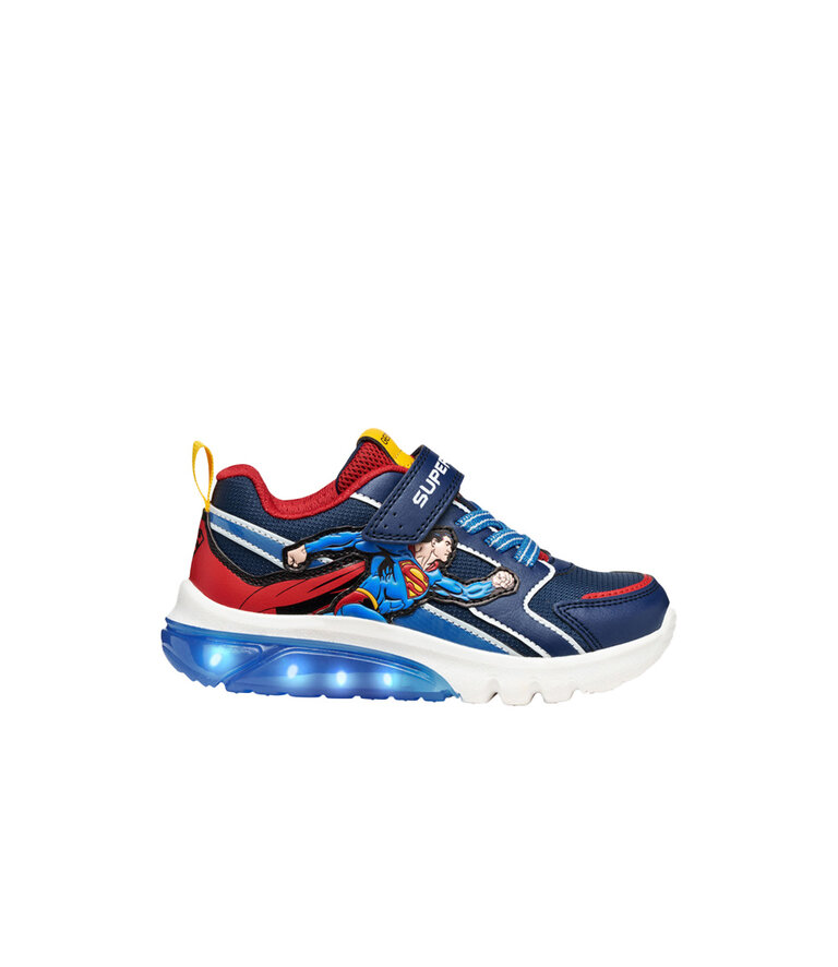 GEOX Ciberdron junior Superman Bleu /Rouge