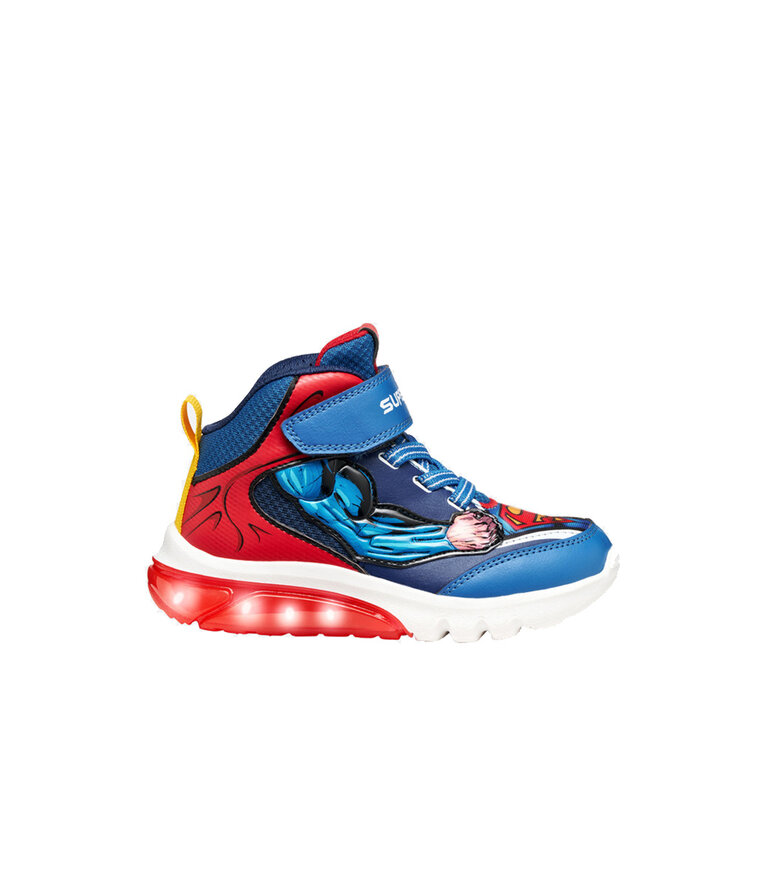 GEOX Ciberdron junior Superman Bleu /Rouge