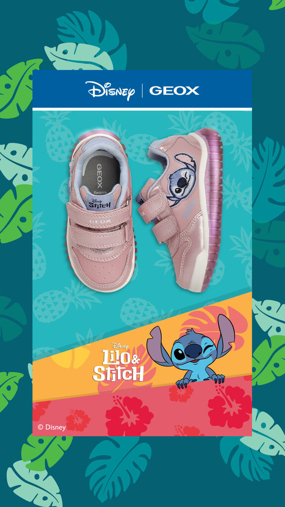 GEOX Lightyloo Disney Stitch Rose / Ciel