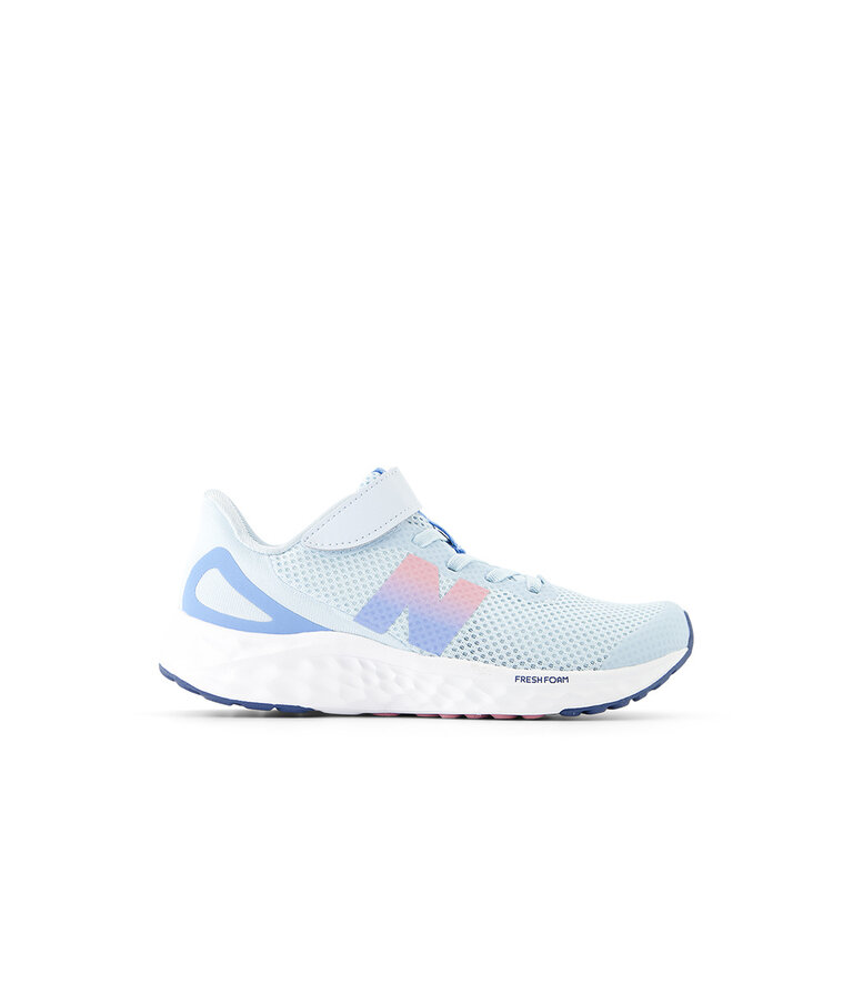 NEW BALANCE Kid's -Fresh Foam ARISHI v4 Frosted Glass / Carolina blue / Pink Taffy