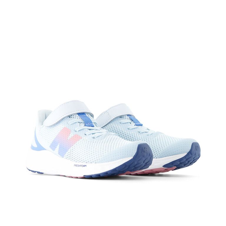 NEW BALANCE Kid's -Fresh Foam ARISHI v4 Frosted Glass / Carolina blue / Pink Taffy