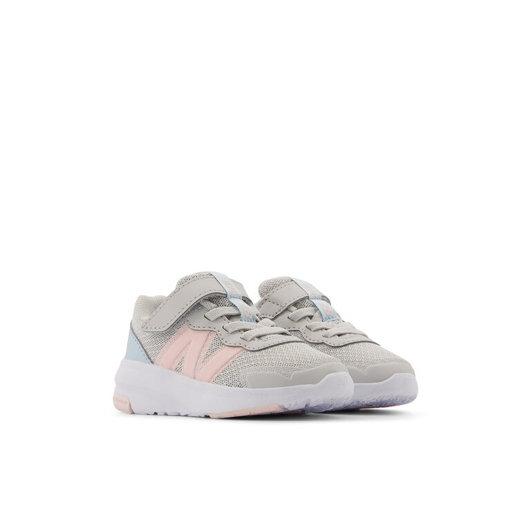 NEW BALANCE Toddler - 578 Grey Matter / Shell Pink / Bright Sky