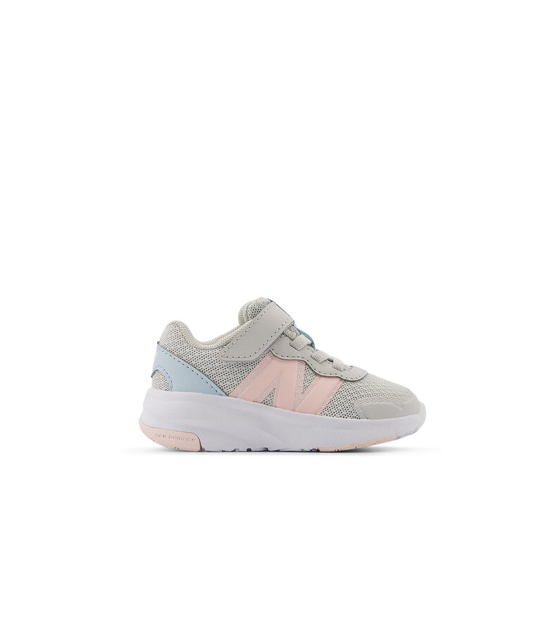 NEW BALANCE Enfants - 578 Gris / Rose / Bleu