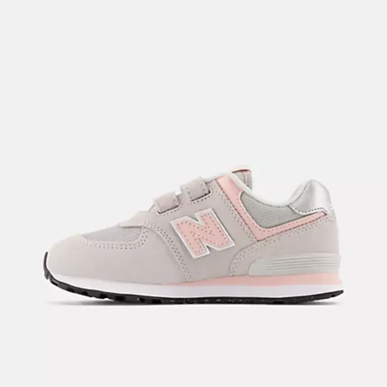 NEW BALANCE Enfants- 574 Core Gris / Rose