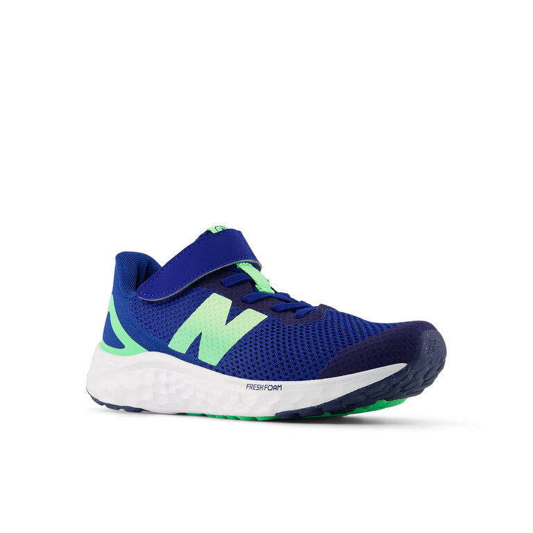 NEW BALANCE Kid's - Fresh Foam ARISHI v4 Galaxy Blue / Lime Leaf