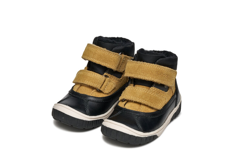 GEOX Omar Bébés Noir / Jaune Foncé