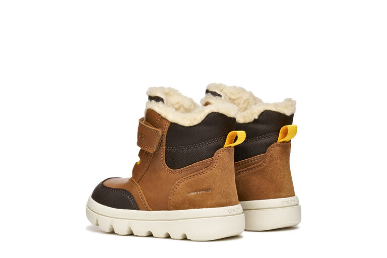 GEOX Willaboom abx Jeunes Enfants Tabac / Brun Foncé