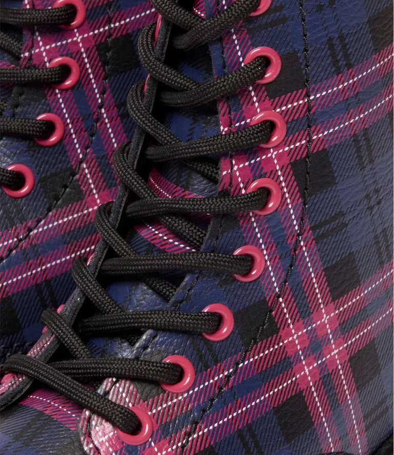 DR. MARTENS Kid's - 1460 Pascal Tartan Black Multi
