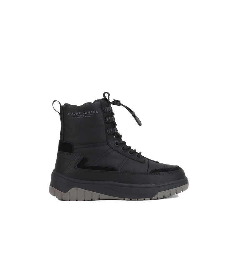 PAJAR Fero 2.0  bottes espadrilles pour enfants Noir