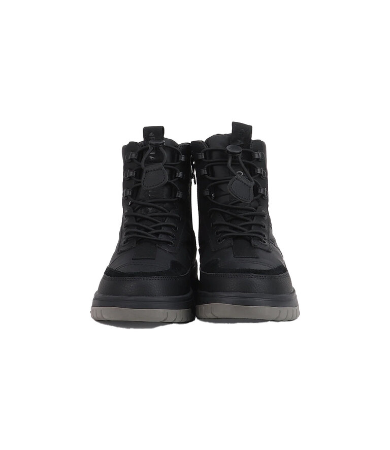 PAJAR Fero 2.0  bottes espadrilles pour enfants Noir