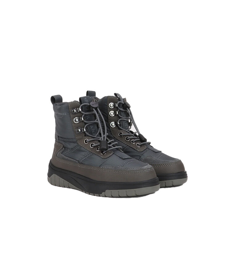 PAJAR Fero 2.0  bottes espadrilles pour enfants Anthracite
