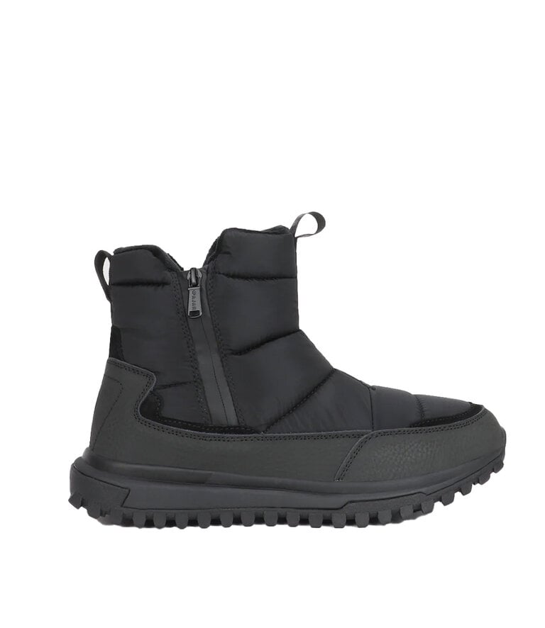 PAJAR Franky bottes espadrilles pour hommes à double glissière Noir