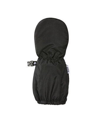 KOMBI Baby Bear Long Cuff Mittens - Infants Black